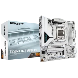 Gigabyte B850M Eagle ICE Wi-Fi - 4x DDR5, 2x M.2, AM5, mATX