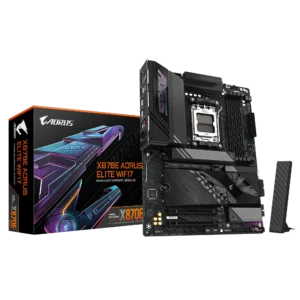 Gigabyte X870E Aorus Elite Wi-Fi - 4x DDR5, 4x M.2, AM5, ATX