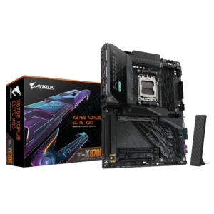 Gigabyte X870E Aorus Elite X3D WiFi - 4x DDR5, 4x M.2, AM5, ATX