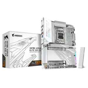 Gigabyte X870E Aorus Elite X3D ICE WiFi - 4x DDR5, 4x M.2, AM5, ATX