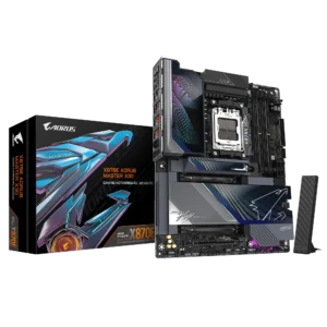 Gigabyte X870E Aorus Master X3D WiFi - 4x DDR5, 5x M.2, AM5, ATX