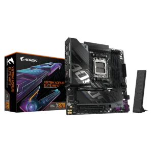 Gigabyte X870M Aorus Elite WiFi - 4x DDR5, 2x M.2, AM5, mATX