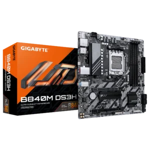 Gigabyte B840M DS3H - 4x DDR5, 2x M.2, AM5, mATX
