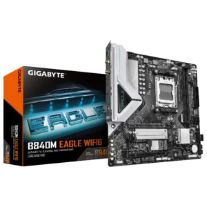 Gigabyte B840M Eagle WiFi - 2x DDR5, 2x M.2, AM5, mATX