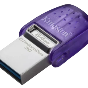Kingston DataTraveler microDuo 3C 64GB USB3.2 Gen1 Type-A+C Flash Drive