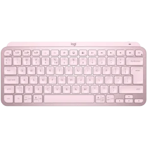 Logitech MX Keys Mini Wireless + Bluetooth Keyboard - Pink