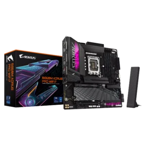 Gigabyte B860M Aorus Pro WiFi - 4x DDR5, 3x M.2, LGA1851, mATX