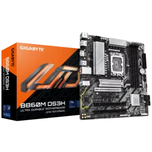 Gigabyte B860M DS3H - 4x DDR5, 2x M.2, LGA1851, mATX