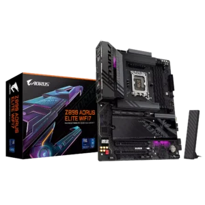 Gigabyte Z890 Aorus Elite WiFi - 4x DDR5, 4x M.2, LGA1851, ATX