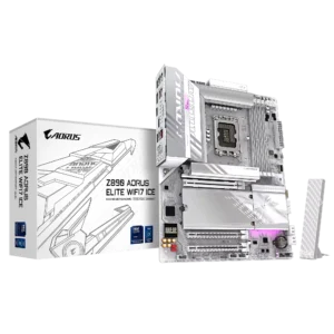 Gigabyte Z890 Aorus Elite ICE WiFi - 4x DDR5, 4x M.2, LGA1851, ATX