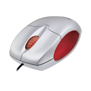 Microsoft Notebook Optical Wired Mouse Silver - 400 DPI, 3 Buttons