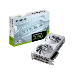Gigabyte RTX 5060 Eagle OC ICE 8GB GDDR7 Graphics Card - White