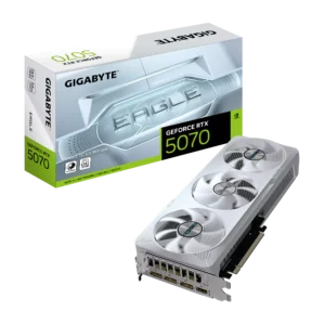 Gigabyte RTX 5070 Eagle OC ICE 12GB GDDR7 Graphics Card - White