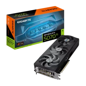 Gigabyte RTX 5070 Ti Eagle OC 16GB GDDR7 Graphics Card - Black