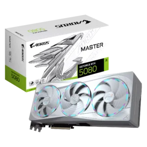 Gigabyte RTX 5080 Aorus Master ICE 16GB GDDR7 Graphics Card - White