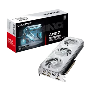 Gigabyte RX 9060 XT Gaming OC ICE 16GB GDDR6 Graphics Card - White
