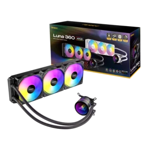 Antec Luna - 360mm ARGB CPU Water Cooler - Black