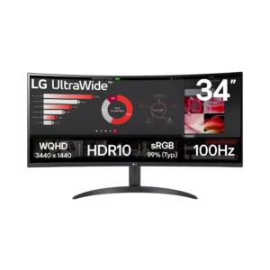 LG UltraWide 34WR50QK - 34", 3440x1440 VA 100Hz, 1xDP + 2xHDMI, Curved