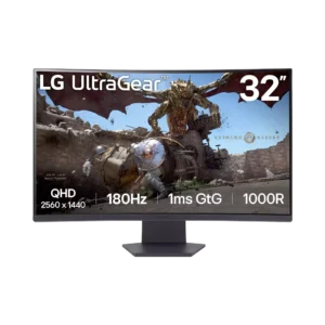 LG UltraGear 32GS60QC - 32", 2560x1440 VA 180Hz, 1xDP + 2xHDMI, Curved