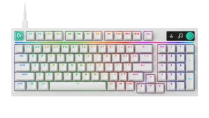 Logitech G316 X98 98% Wired Mechanical Gaming Keyboard - White