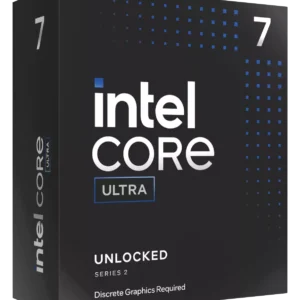 Intel Core Ultra 7 265KF - 20-Core (8+16), up to 5.5Ghz, LGA1851 CPU