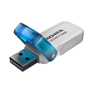 Adata UV240 32GB USB2.0 Type-A Flash Drive - White
