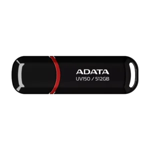 Adata UV150 512GB USB3.2 Gen1 Type-A Flash Drive - Black