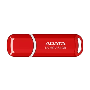 Adata UV150 64GB USB3.2 Gen1 Type-A Flash Drive - Red