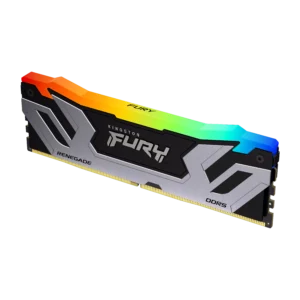 Kingston Fury Renegade RGB - 16GB x1 (16GB) , DDR5-6400MT/s , CL32 , Black