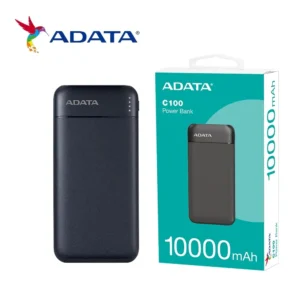 ADATA C100 10000mAh 20W Power Bank - Black