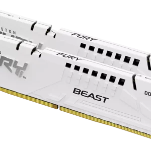 Kingston Fury Beast - 32GB x2 (64GB) , DDR5-5200MT/s , CL36 , White