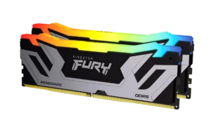 Kingston Fury Renegade RGB - 16GB x2 (32GB) , DDR5-6800MT/s , CL36 , Black