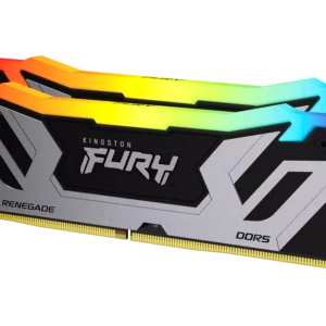 Kingston Fury Renegade RGB - 48GB x2 (96GB) , DDR5-6400MT/s , CL32 , Black
