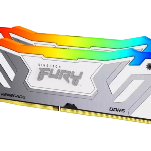Kingston Fury Renegade RGB - 16GB x2 (32GB), DDR5-7600MT/s, CL38, White