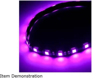 BitFenix Alchemy 2.0 magnetic LED strip purple 60cm 30 LEDs