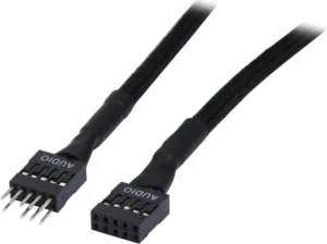 BitFenix Alchemy 30cm red audio extension cable BFA-MSC-AUD30RK-RP