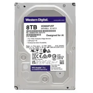 WD Purple Pro 8TB WD8002PURP Surveillance Hard Drive