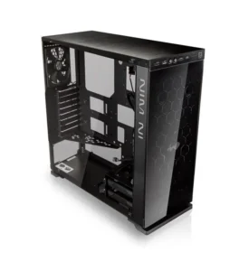 InWin 805 black tempered glass USB Type-C mid tower chassis