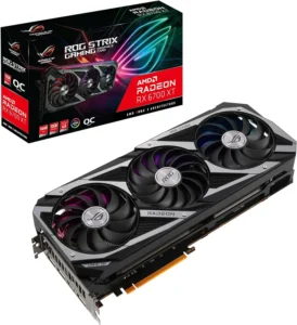 ASUS ROG Strix Radeon RX 6700 XT OC 12GB graphics card