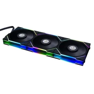 Lian Li T-713 Black Top Cover - 3x120mm Fan Mesh