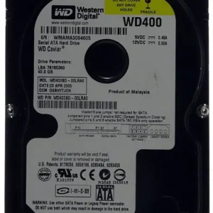 Western Digital WD400BD 40GB SATA Hard Drive