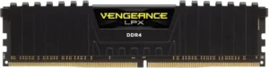 Corsair Vengeance LPX 8GB 2x4GB DDR4-4133 C19 black memory