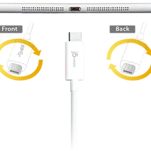 J5 JUCX06 type-C->U3-typeA-1m