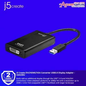 J5 JUA330U U3->Dvi/hdmi/dsub