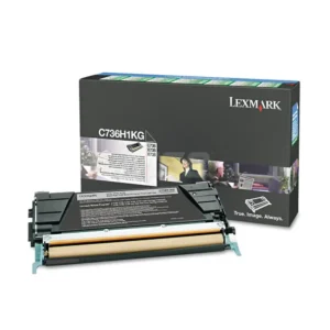 LEXMARK C736H1KG BLK 12000P