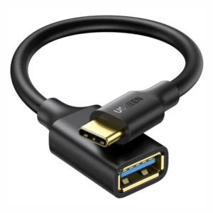 UGREEN Type-C to USB-A Adapter (Male to Female, 15cm) - Black