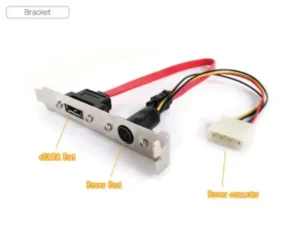 ICY DOCK EE-IAH hybrid eSATA and power PCI bracket adapter
