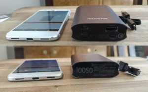 ADATA A10050QC blue 10050mAh Quick Charge power bank