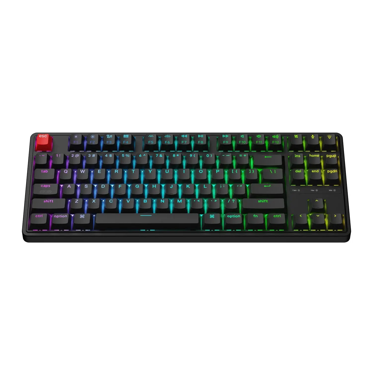 Keychron C3 Pro 80% 8K Super Banana Switch Hot-swappable RGB Wired Custom Mechanical Keyboard