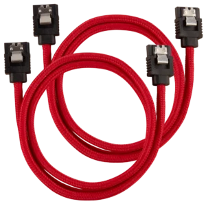Corsair Premium Individually Sleeved SATA 60cm Cable - Red